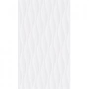 WHITE GLOSSY WAVE STRUCTURA
